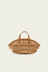 Simon Miller Mini Fringe Mercado Tote In Natural