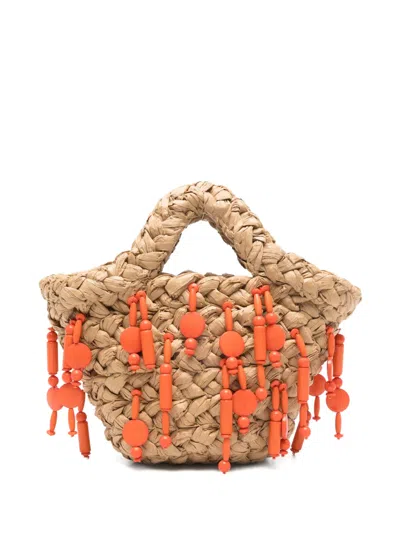 Simon Miller Mini Shelly Tote Bag In Multi