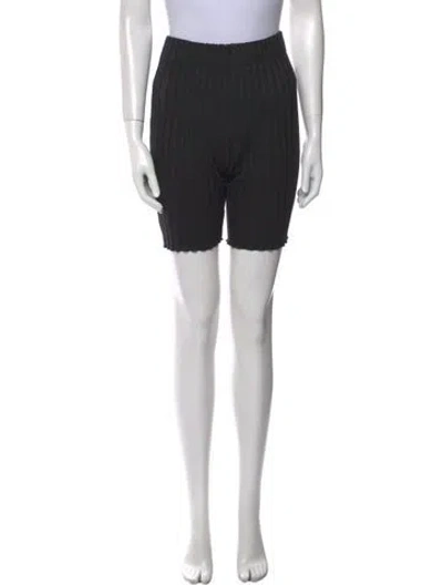 Pre-owned Simon Miller Mini Shorts In Black