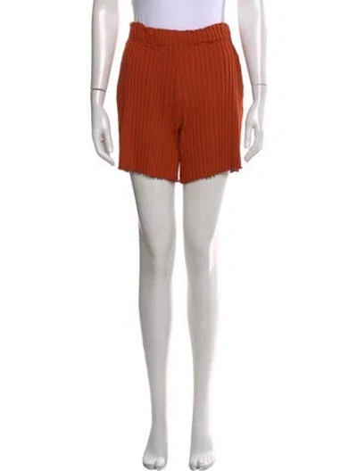 Pre-owned Simon Miller Mini Shorts In Orange