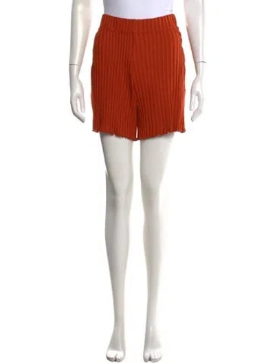 Pre-owned Simon Miller Mini Shorts In Orange