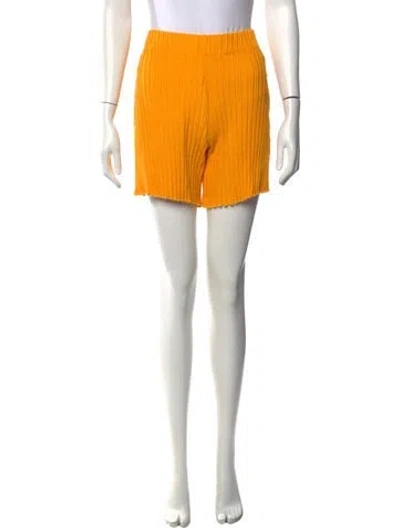 Pre-owned Simon Miller Mini Shorts In Yellow