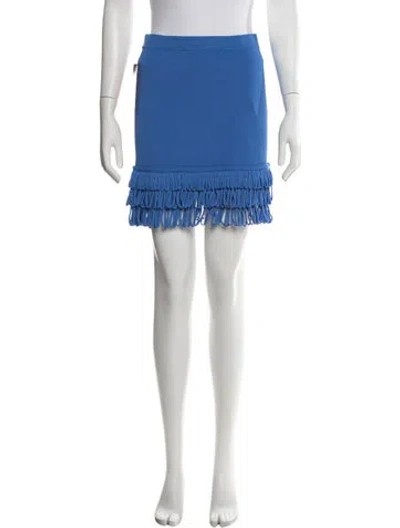 Pre-owned Simon Miller Mini Skirt W/ Tags In Blue