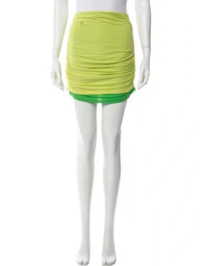 Pre-owned Simon Miller Mini Skirt W/ Tags In Green