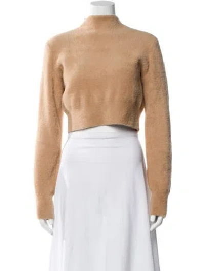 Pre-owned Simon Miller Mock Neck Sweater In Neutral