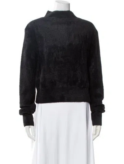 Pre-owned Simon Miller Mock Neck Sweater W/ Tags In Black