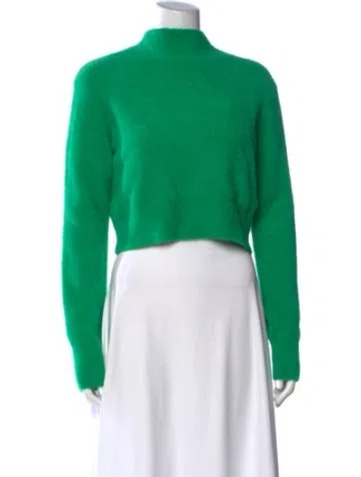 Pre-owned Simon Miller Mock Neck Sweater W/ Tags In Green