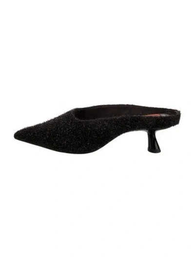 Pre-owned Simon Miller Mules In Black