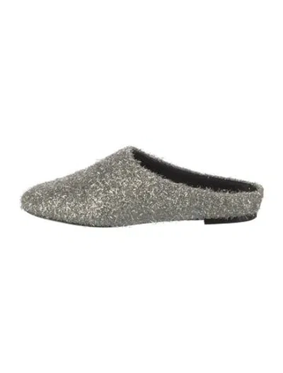 Pre-owned Simon Miller Mules In Silver