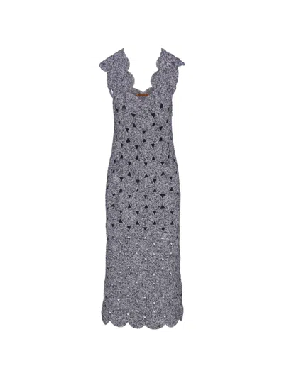 Simon Miller Muro Midi Dress In Gray