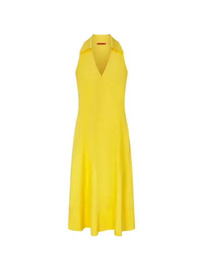 Simon Miller Nava Midi Dress In Yellow
