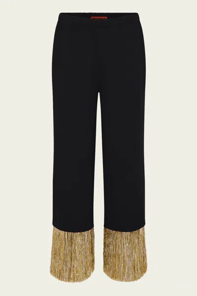 Simon Miller Nella Fringe Pant In Black