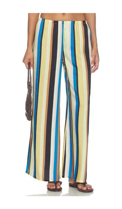 Simon Miller Nella Wide Leg Pant In Ocean Stripe