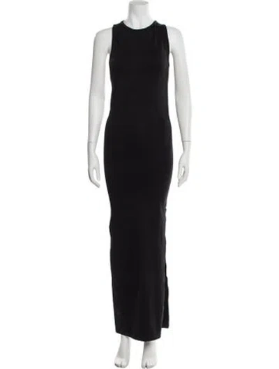 Pre-owned Simon Miller Nylon Long Dress In Black