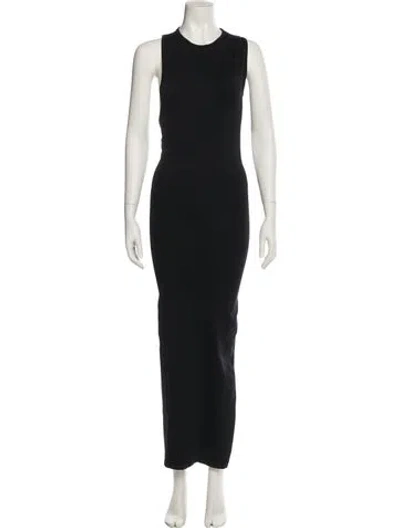 Pre-owned Simon Miller Nylon Long Dress In Black