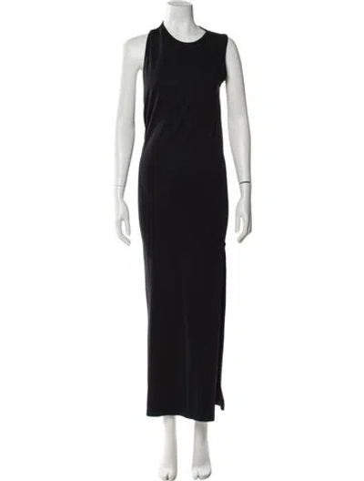 Pre-owned Simon Miller Nylon Long Dress In Black