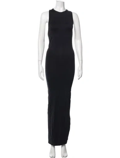 Pre-owned Simon Miller Nylon Long Dress In Black