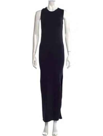 Pre-owned Simon Miller Nylon Long Dress In Black