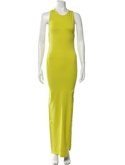 Pre-owned Simon Miller Nylon Long Dress In Green