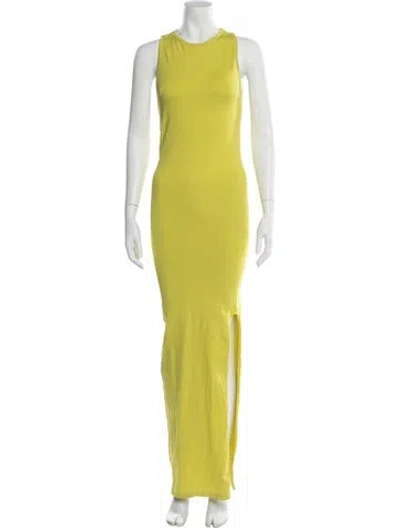 Pre-owned Simon Miller Nylon Long Dress In Green