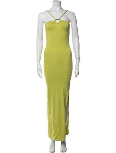 Pre-owned Simon Miller Nylon Long Dress In Green