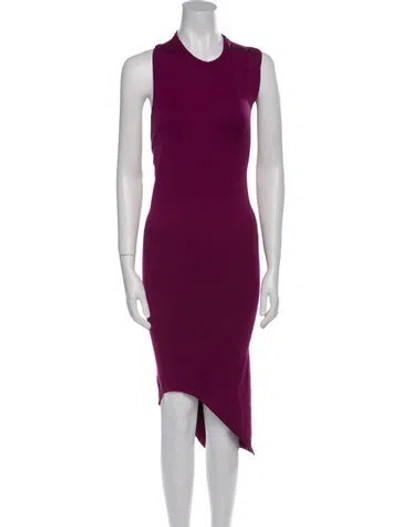 Pre-owned Simon Miller Nylon Midi Length Dress In Purple