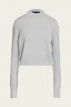 Simon Miller Oko Metallic Knit Sweater In Satellite Silver
