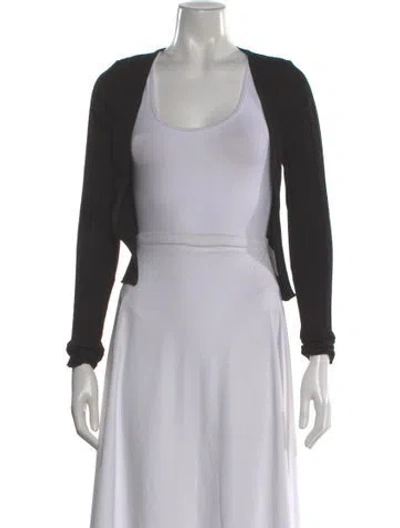 Pre-owned Simon Miller Open Front Sweater In Gray