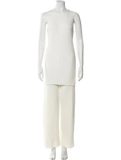 Pre-owned Simon Miller Pant Set In Neutral