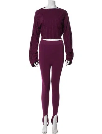 Pre-owned Simon Miller Pantsuit In Purple