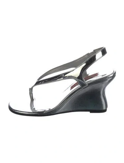 Pre-owned Simon Miller Patent Leather Sandals