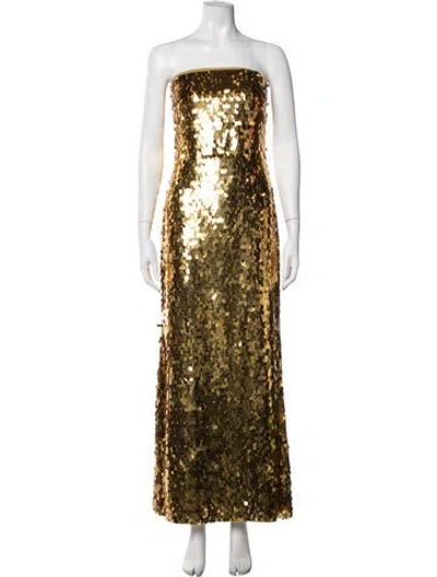 Pre-owned Simon Miller Patterned Long Dress In Multicolor
