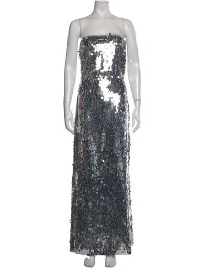 Pre-owned Simon Miller Patterned Long Dress W/ Tags In Multi