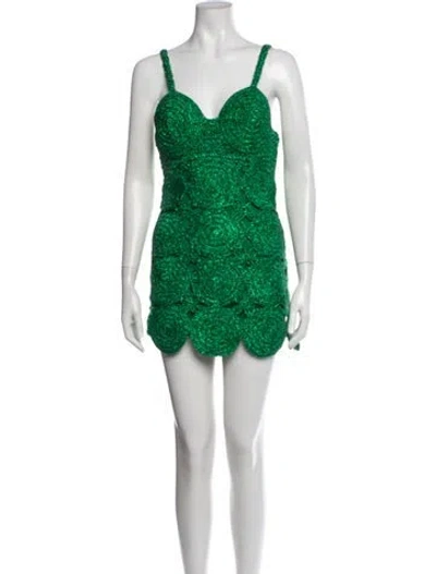 Pre-owned Simon Miller Patterned Mini Dress