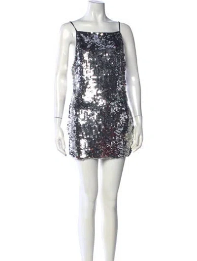 Pre-owned Simon Miller Patterned Mini Dress In Multi