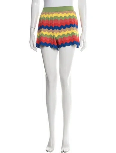 Pre-owned Simon Miller Patterned Mini Shorts In Multi