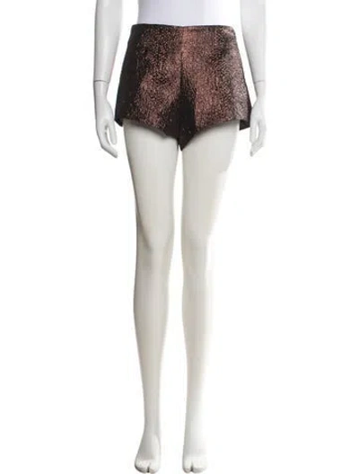 Pre-owned Simon Miller Patterned Mini Shorts W/ Tags In Multicolor