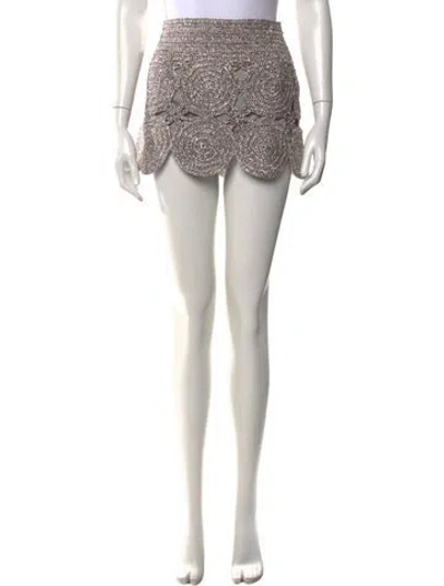 Pre-owned Simon Miller Patterned Mini Skirt