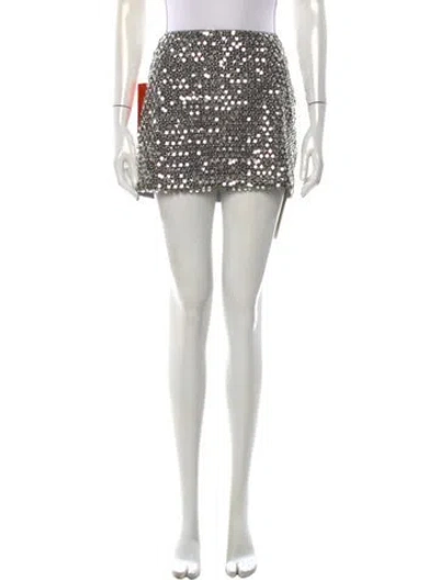 Pre-owned Simon Miller Patterned Mini Skirt W/ Tags In Multicolor