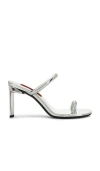 Simon Miller Pipe Metallic Sandals In Silver