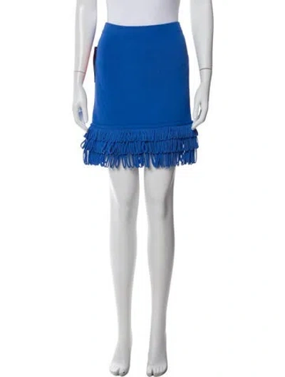 Pre-owned Simon Miller Pleated Accents Mini Skirt In Multi