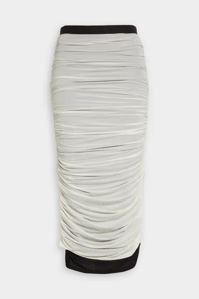 Simon Miller Pluto Skirt In Macadamia In White