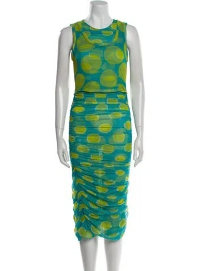 Pre-owned Simon Miller Printed Knee-length Dress In Multi