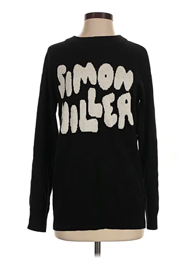 Pre-owned Simon Miller Pullover Sweater In Black