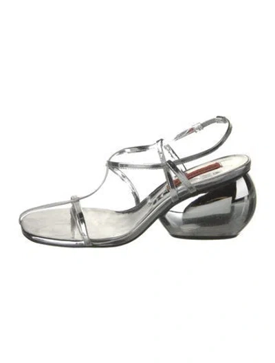 Pre-owned Simon Miller Pvc Sandals In Silver