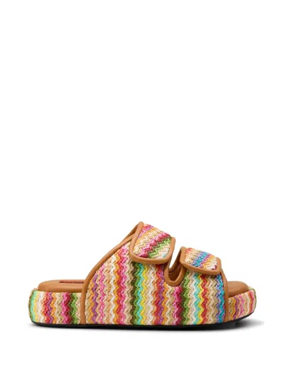 Simon Miller Raffi Cro Sandals In Multi