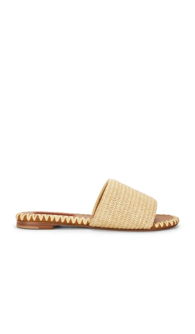 Simon Miller Raffia Salerno Sandal In Neutral