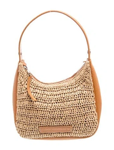 Pre-owned Simon Miller Raffia Shoulder Bag In Brown