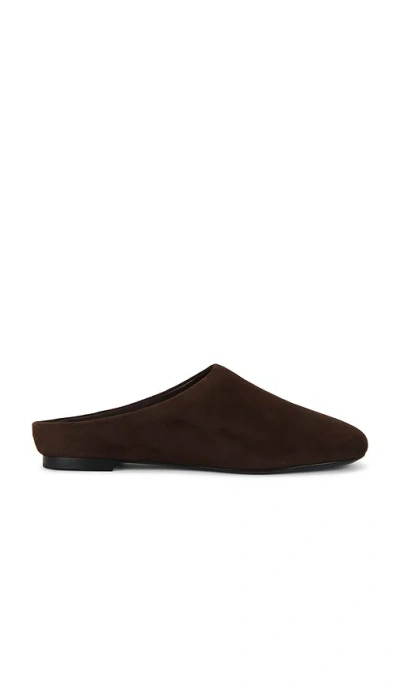 Simon Miller Riad Suede Mule In Black