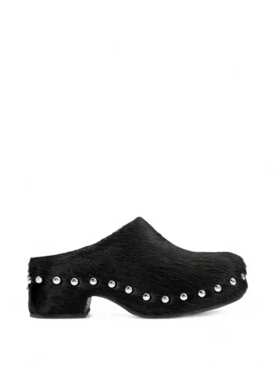 Simon Miller Rio Studded Clogs In Black